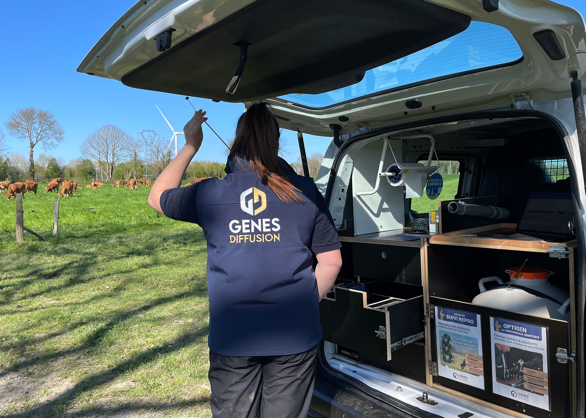 Inséminatrice Gènes Diffusion