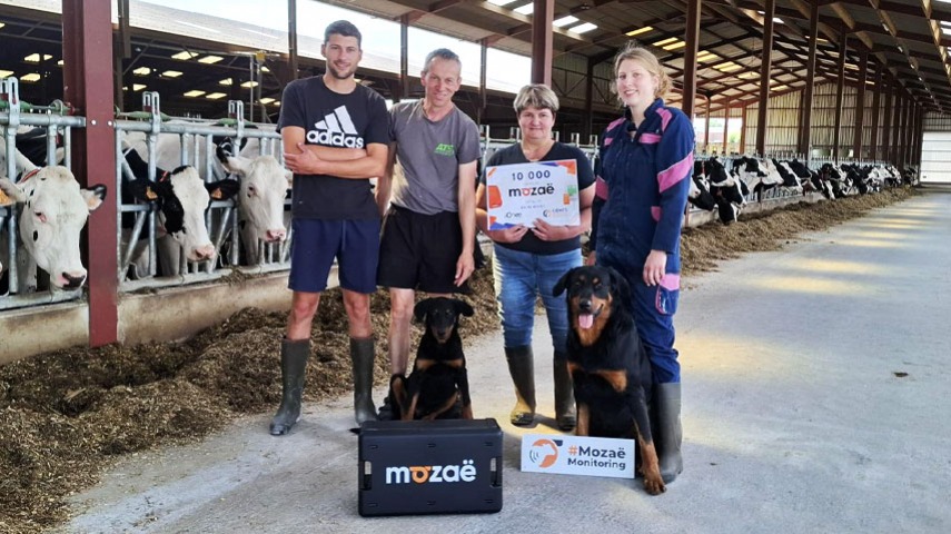 10 000 vaches équipées MOZAË en 10 mois !