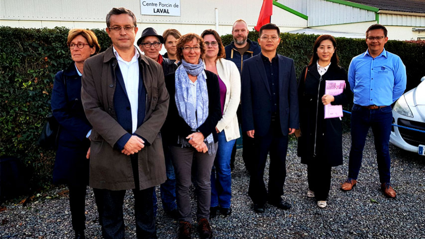 France /Chine : Agrément des centres porcins